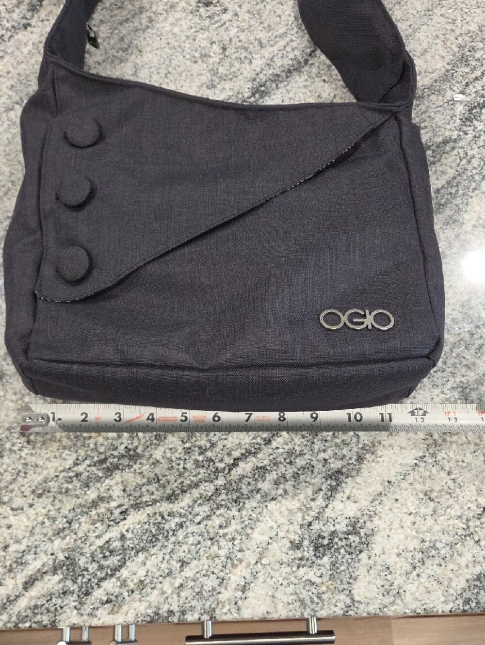 OGIO Charcoal Gray Messenger Bag for Women/Men - Picture 8 of 9